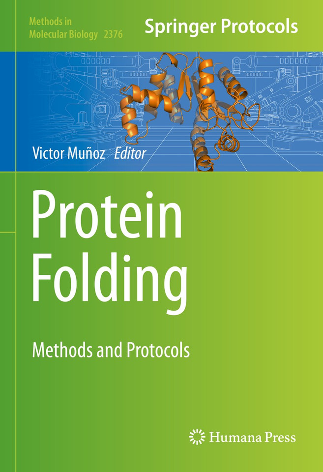 Protein Folding: Methods and Protocols (Methods in Molecular Biology #2376) book cover by 