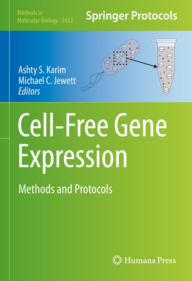 Cell-Free Gene Expression: Methods and Protocols (Methods in Molecular Biology #2433) book cover by 