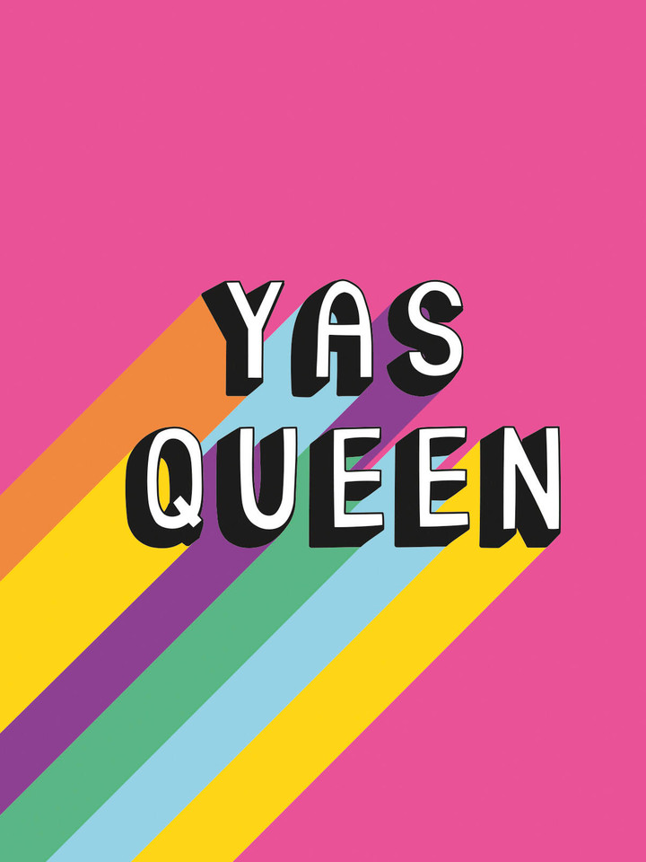 Yas Queen: Uplifting Quotes and Statements to Empower and Inspire book cover by Summersdale Publishers