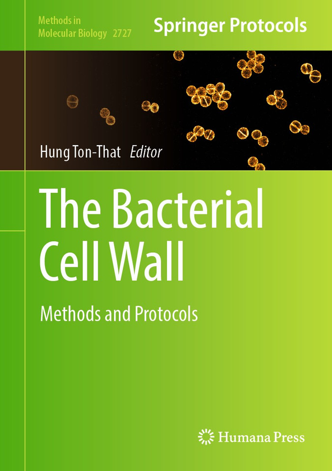 The Bacterial Cell Wall: Methods and Protocols (Methods in Molecular Biology #2727) book cover by 