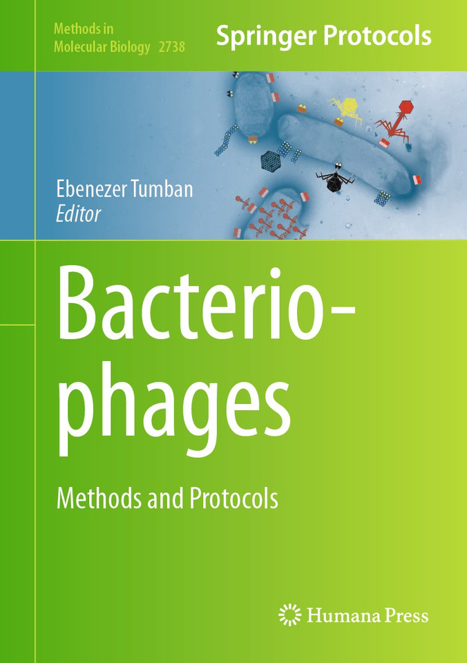 Bacteriophages: Methods and Protocols (Methods in Molecular Biology #2738) book cover by 