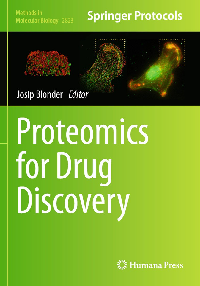 Proteomics for Drug Discovery (Methods in Molecular Biology #2823) book cover by 