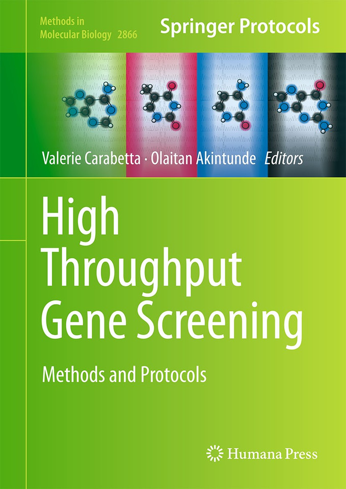 High Throughput Gene Screening: Methods and Protocols (Methods in Molecular Biology #2866) book cover by 