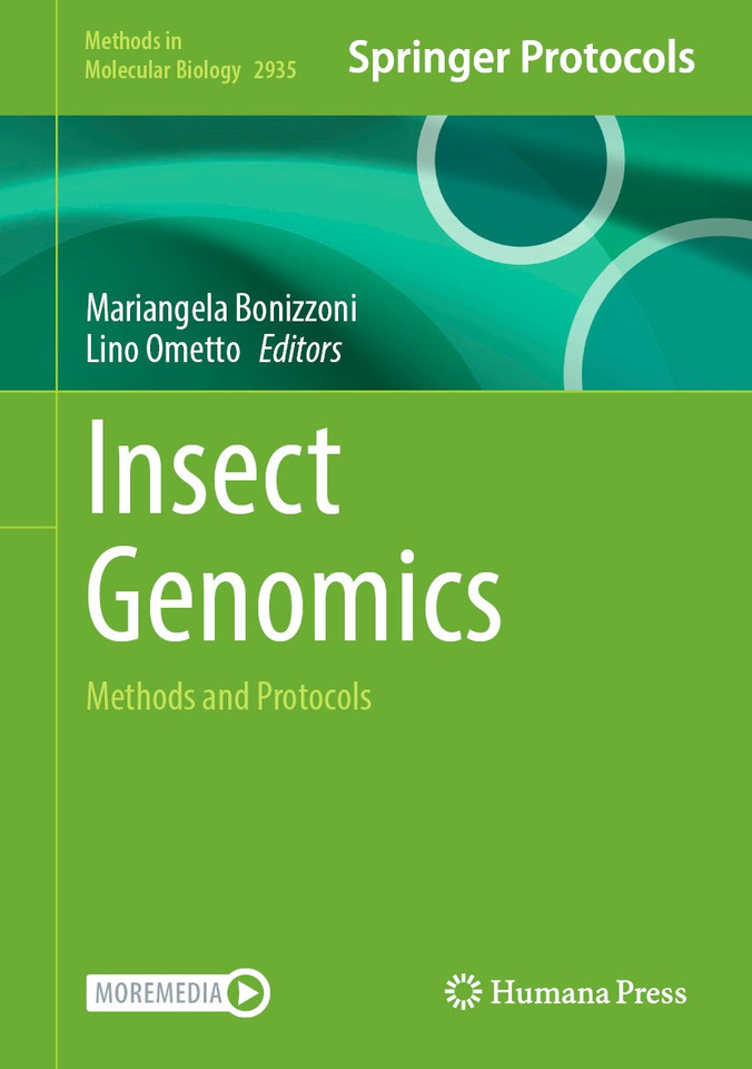 Insect Genomics: Methods and Protocols (Methods in Molecular Biology #2935) book cover by 