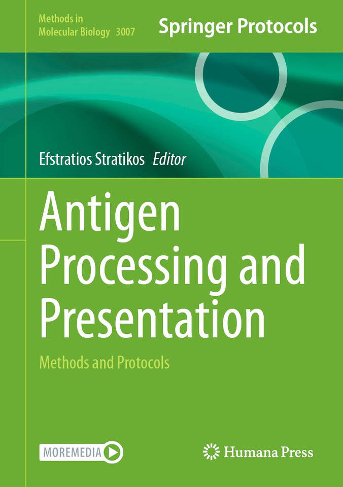 Antigen Processing and Presentation: Methods and Protocols (Methods in Molecular Biology #3007) book cover by 
