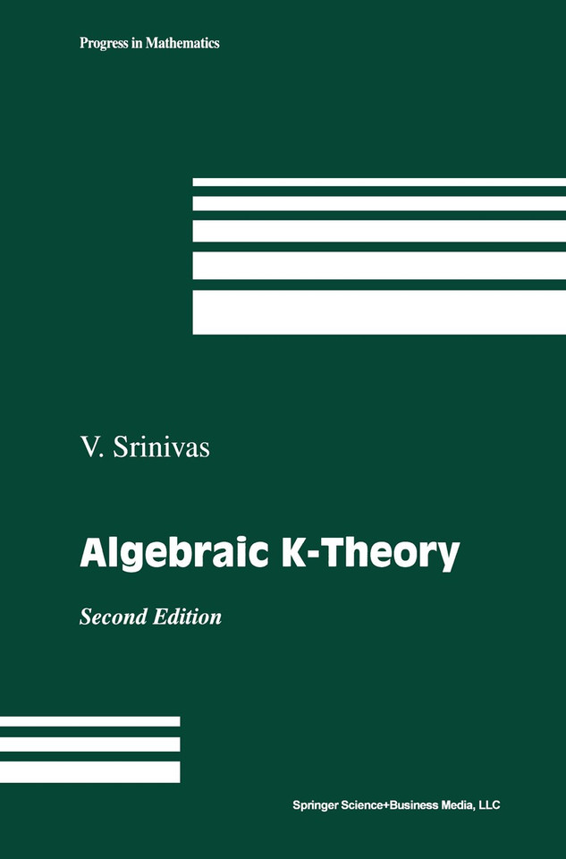 Algebraic K-Theory (Modern Birkhäuser Classics) book cover by Vasudevan Srinivas