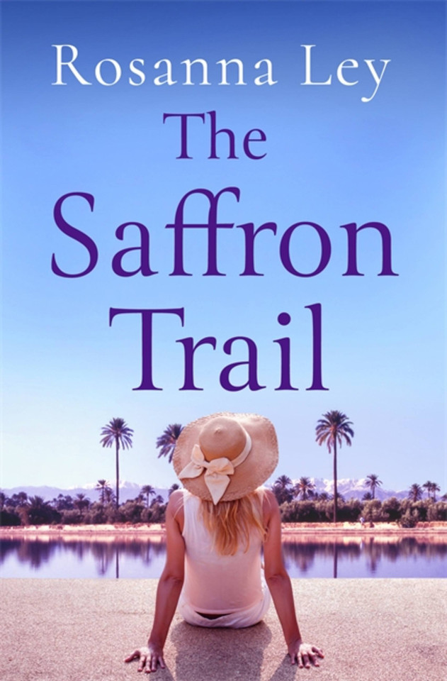 The Saffron Trail book cover by Rosanna Ley