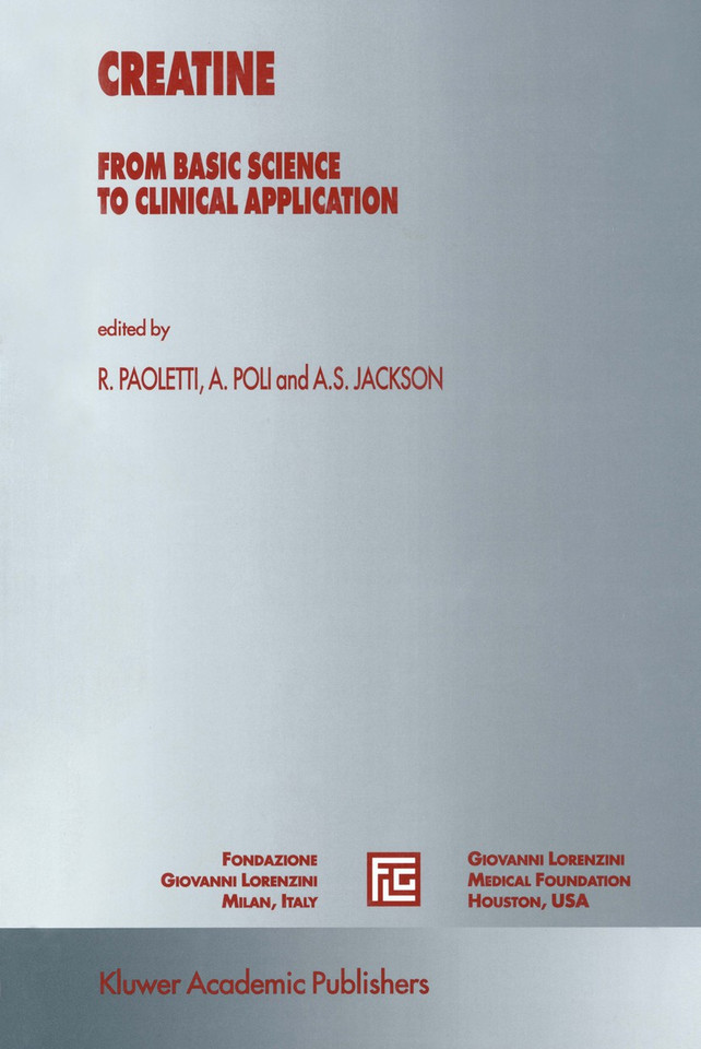 Creatine: From Basic Science to Clinical Application (Medical Science Symposia Series #14) book cover by 