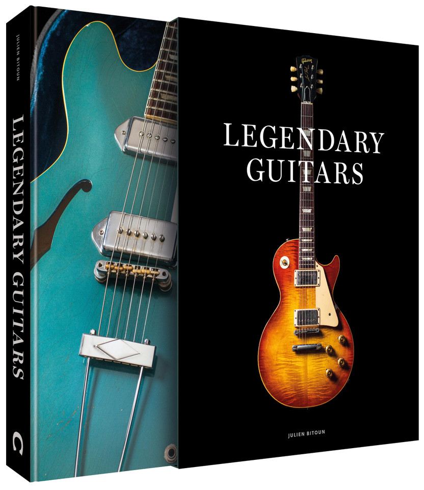 Legendary Guitars: Explore the World’s Most Legendary Guitars book cover by Julien Bitoun