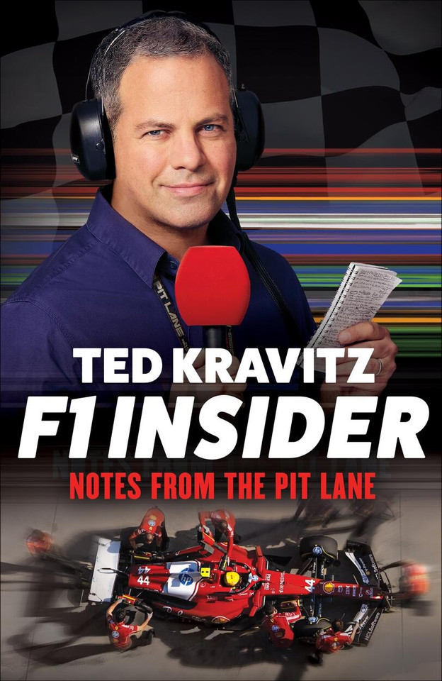 F1 Insider: Notes from the Pit Lane book cover by Ted Kravitz