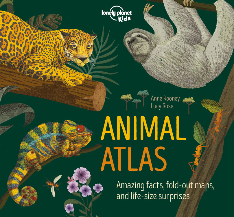 Lonely Planet Kids Animal Atlas (Creature Atlas) book cover by Anne Rooney