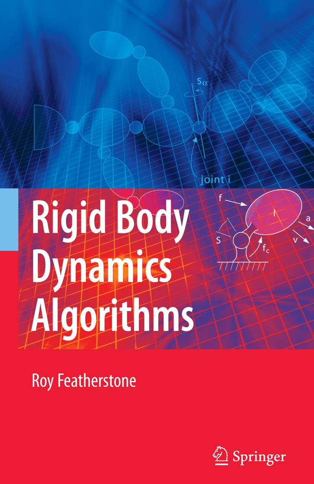 Rigid Body Dynamics Algorithms book cover by Roy Featherstone