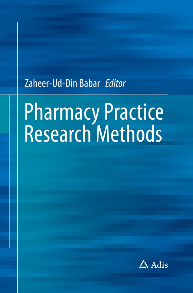 Pharmacy Practice Research Methods book cover by 