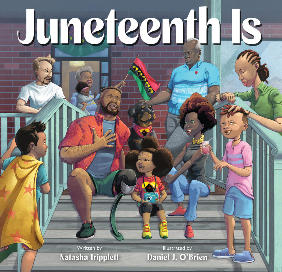 Juneteenth Is book cover by Natasha Tripplett