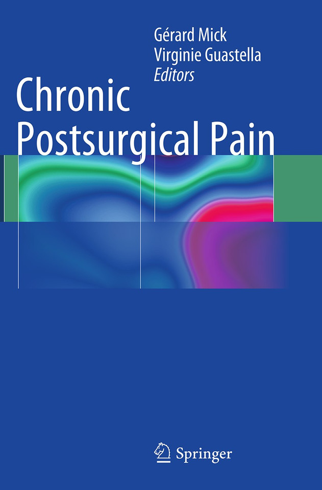 Chronic Postsurgical Pain book cover by 