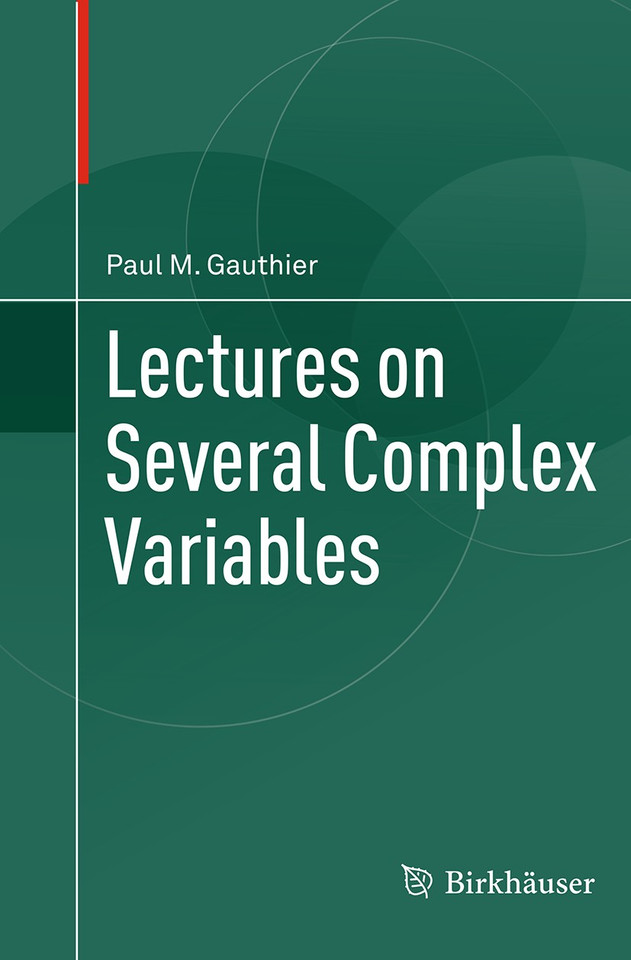 Lectures on Several Complex Variables book cover by Paul M. Gauthier