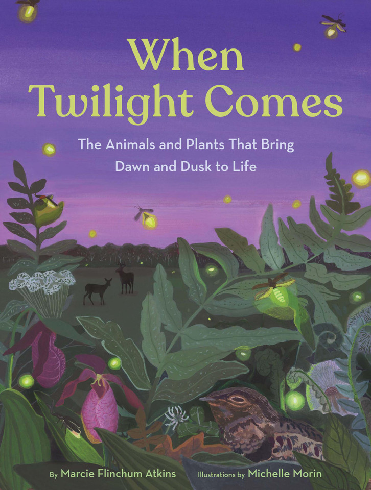When Twilight Comes: The Animals and Plants That Bring Dawn and Dusk to Life book cover by Marcie Flinchum Atkins