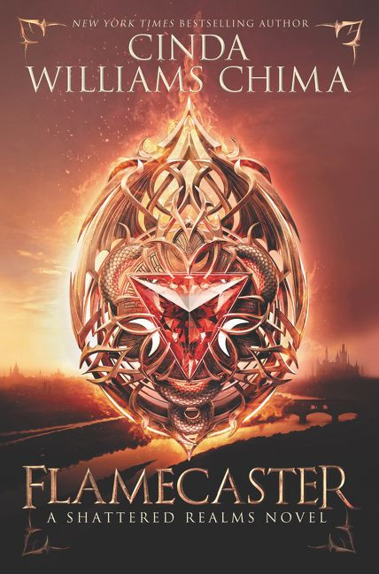 Flamecaster (Shattered Realms #1) book cover by Cinda Williams Chima