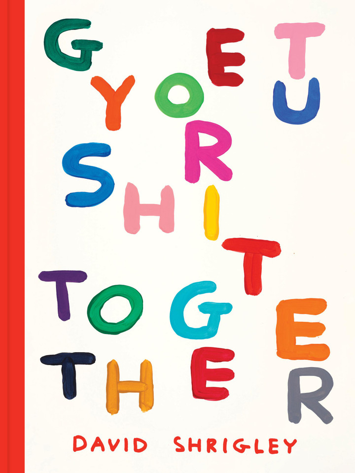 Get Your Sh*t Together book cover by David Shrigley