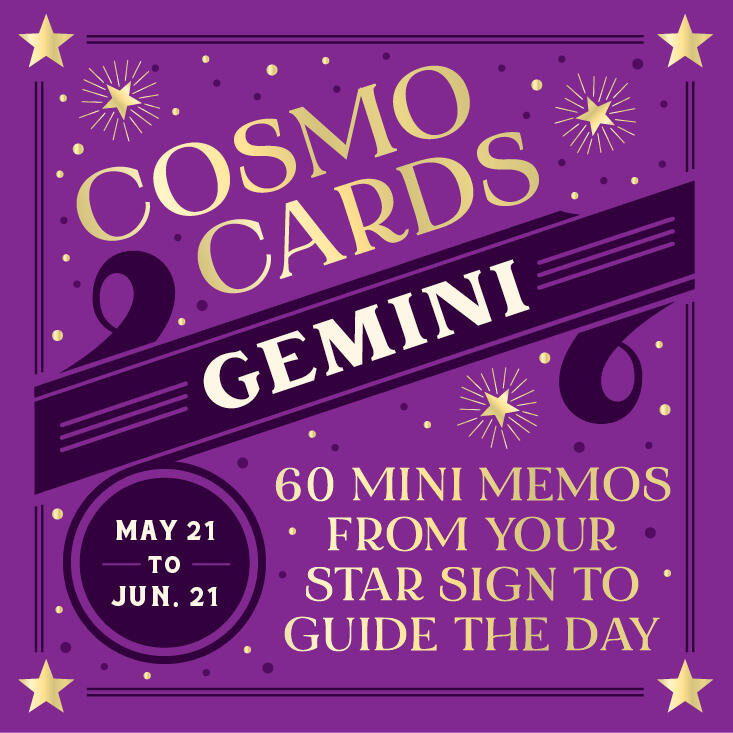 Cosmo Cards: Gemini: 60 Mini Memos from Your Star Sign to Guide the Day book cover by Randi Ocena