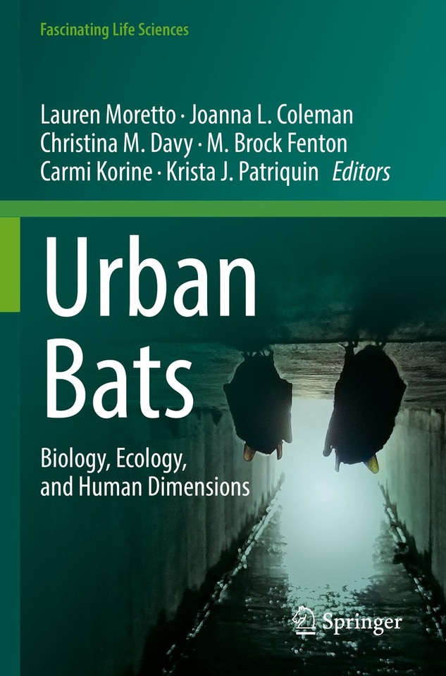 Urban Bats: Biology, Ecology, and Human Dimensions (Fascinating Life Sciences) book cover by 