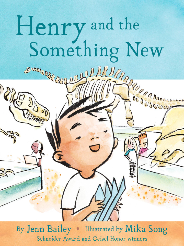 Henry and the Something New: Book 2 (Henry) book cover by Jenn Bailey