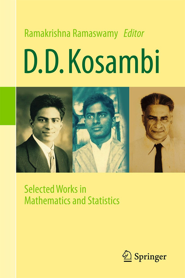 D.D. Kosambi: Selected Works in Mathematics and Statistics book cover by 