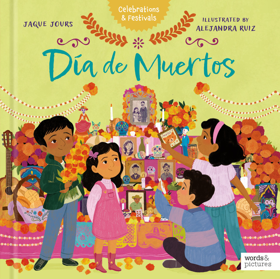 Día de Muertos (Celebrations & Festivals) book cover by Jaque Jours