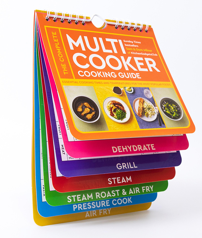 The Complete Multicooker Cooking Guide: Perfect for the Ninja Foodi, Speedi, Instant Pot and your favourite machines book cover by Sam Milner, Dom Milner