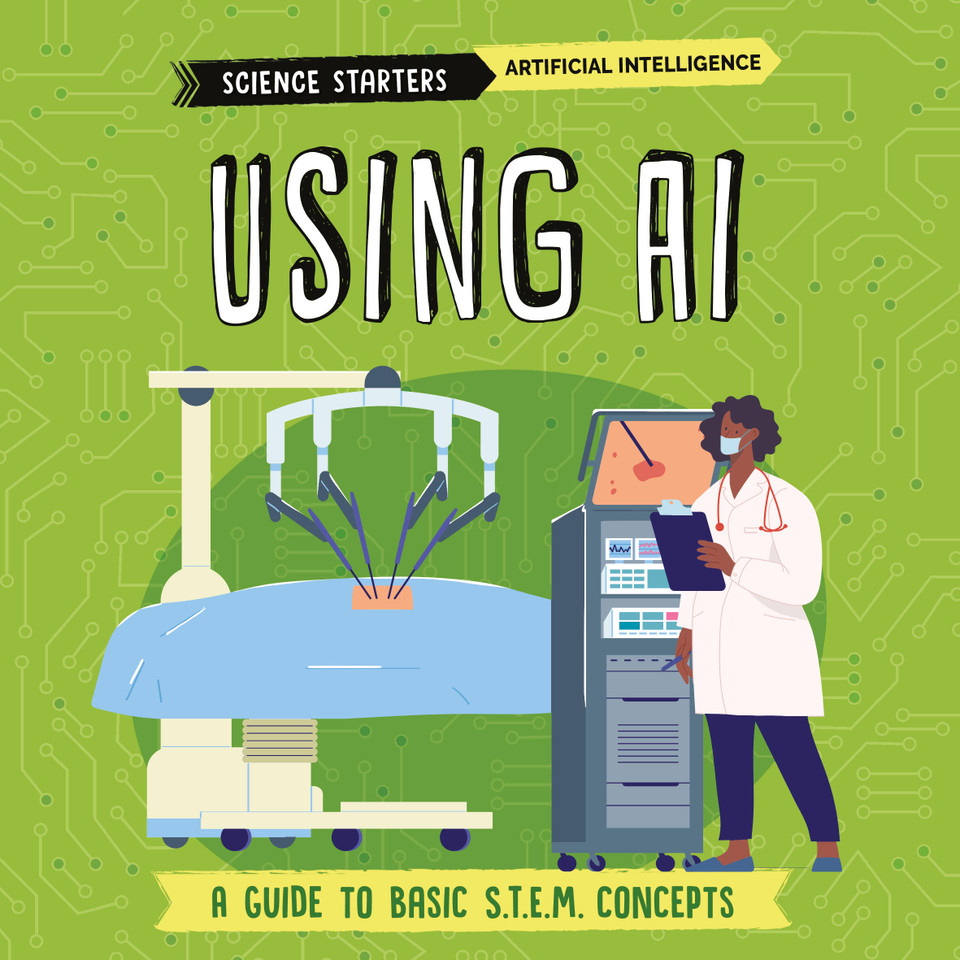 Using AI book cover by Nancy Dickmann
