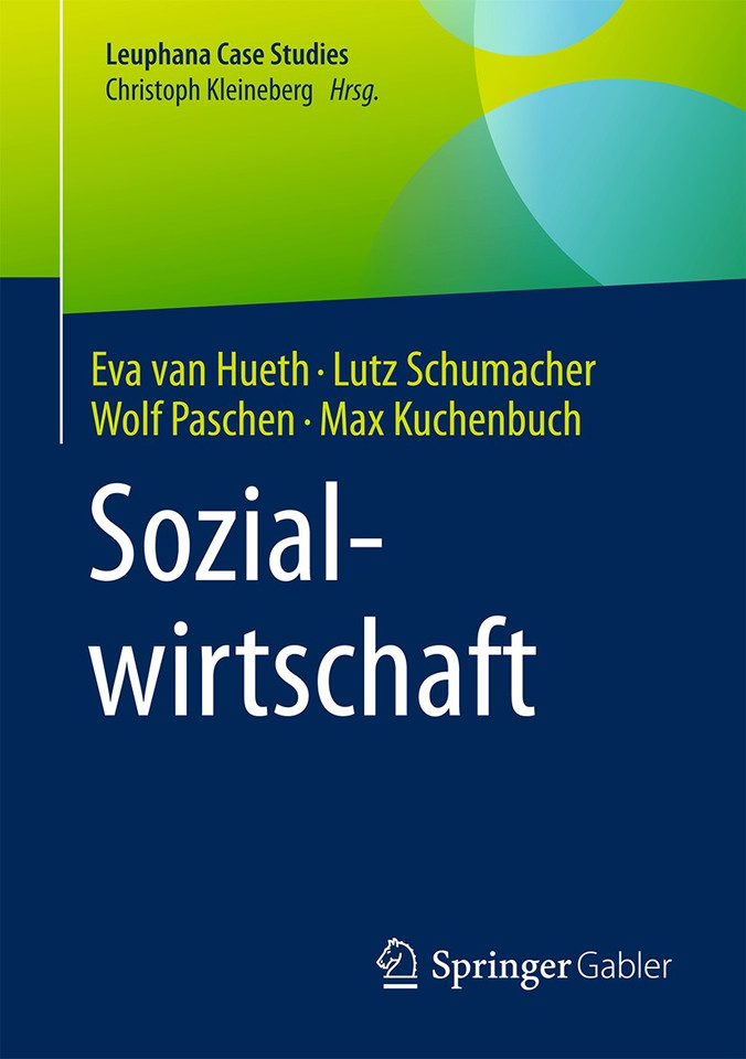 Sozialwirtschaft book cover by Eva van Hueth, Lutz Schumacher, Wolf Paschen, Max Kuchenbuch