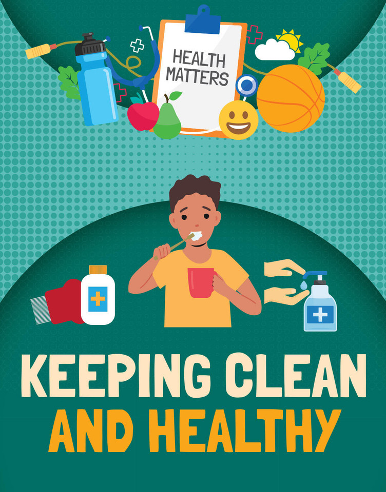 Clean and Healthy book cover by Nancy Dickmann