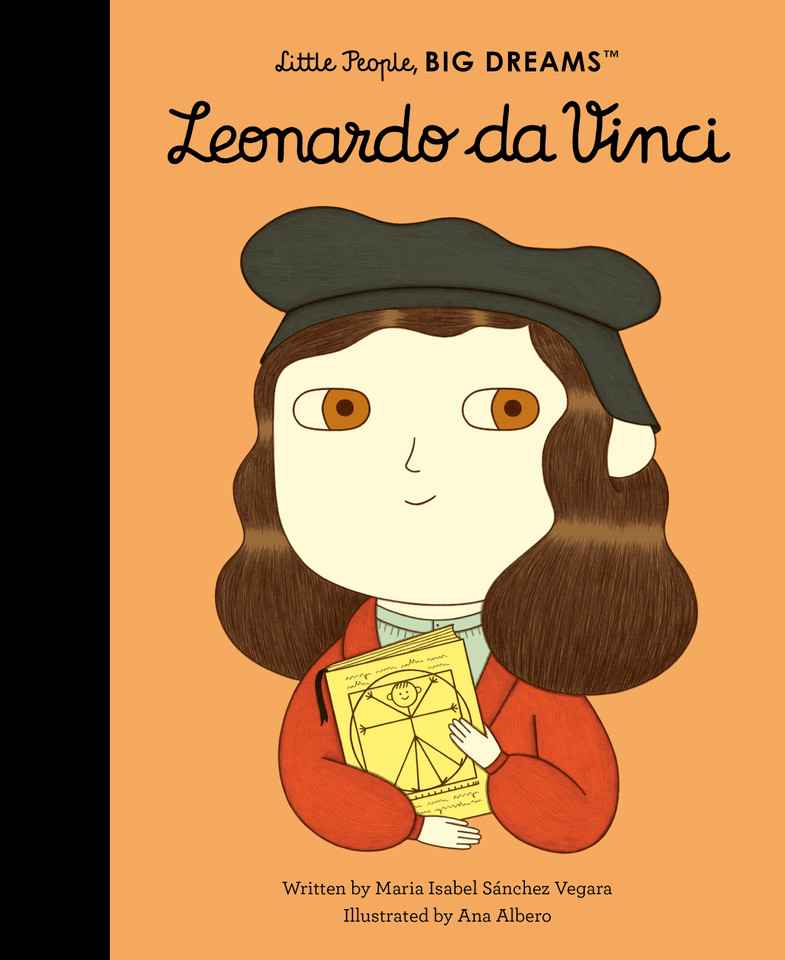 Leonardo da Vinci (Little People, BIG DREAMS) book cover by Maria Isabel Sanchez Vegara