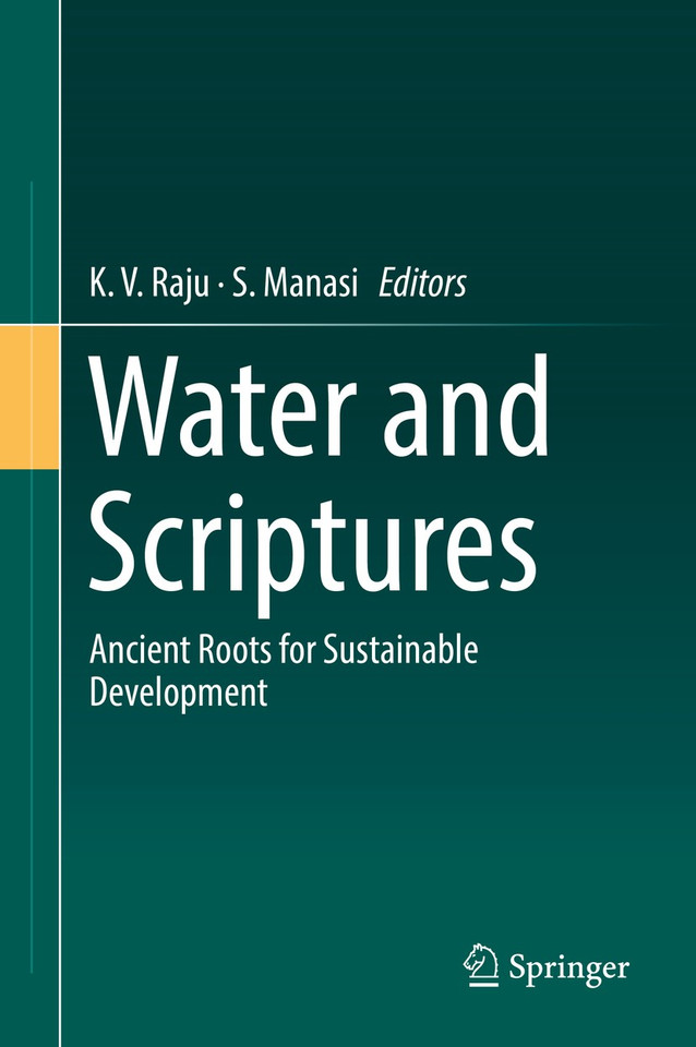 Water and Scriptures: Ancient Roots for Sustainable Development book cover by 