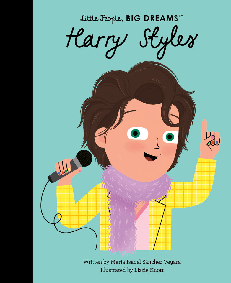 Harry Styles (Little People, BIG DREAMS) book cover by Maria Isabel Sanchez Vegara