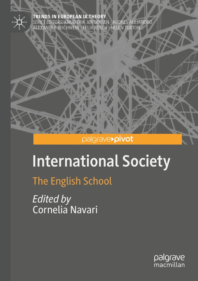 International Society: The English School (Trends in European IR Theory) book cover by 