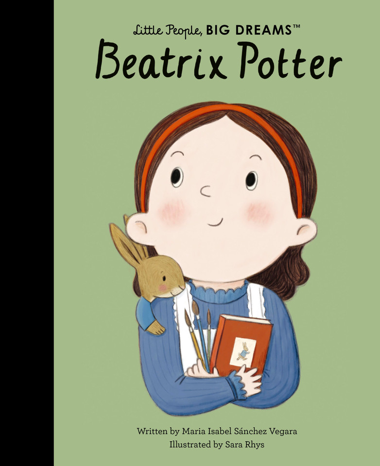 Beatrix Potter (Little People, BIG DREAMS) book cover by Maria Isabel Sanchez Vegara