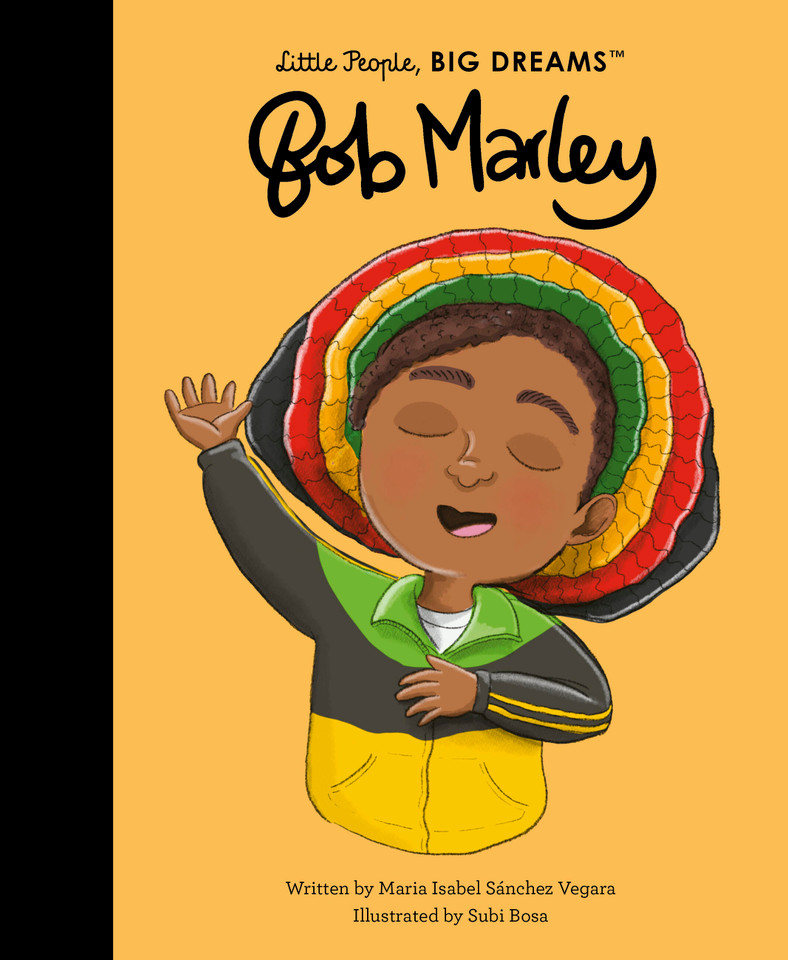 Bob Marley (Little People, BIG DREAMS) book cover by Maria Isabel Sanchez Vegara