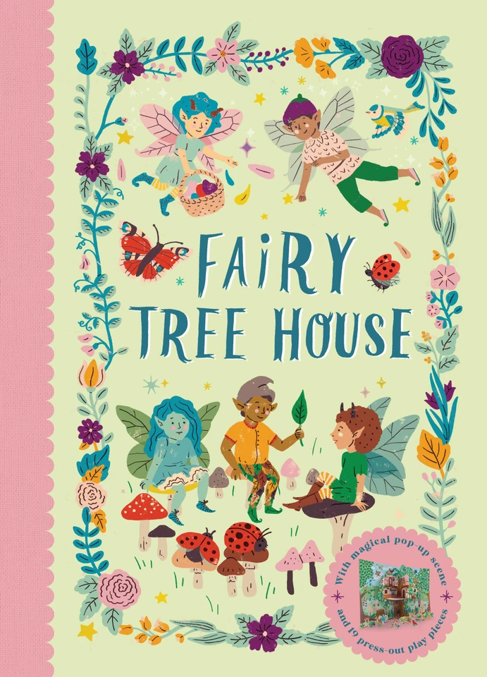 Fairy Tree House: With magical pop-up scene and 19 press-out play pieces (Busy Builds) book cover by Fiona Munro