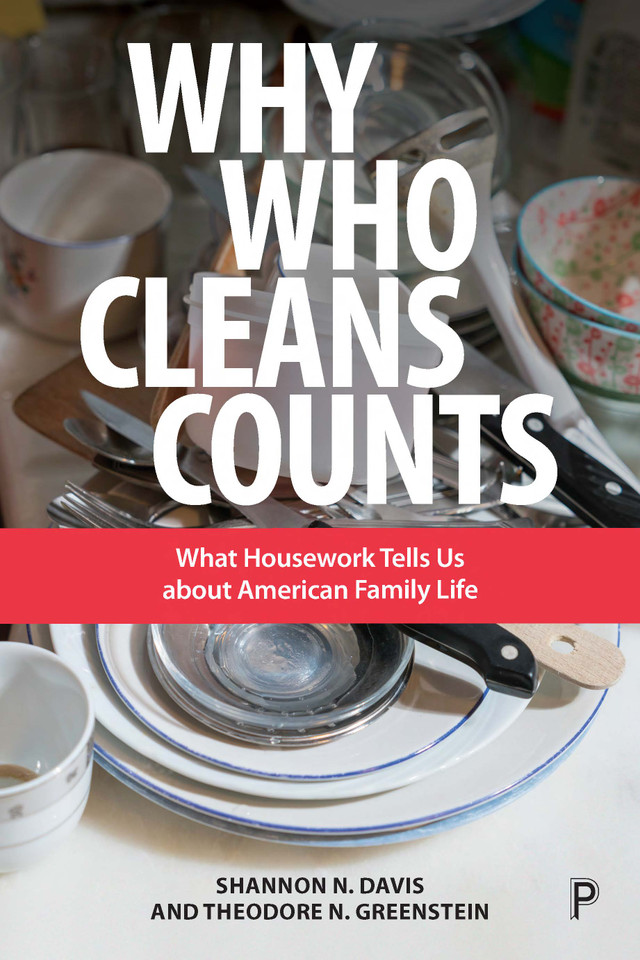 Why Who Cleans Counts: What Housework Tells Us about American Family Life book cover by Shannon N Davis, Theodore N Greenstein