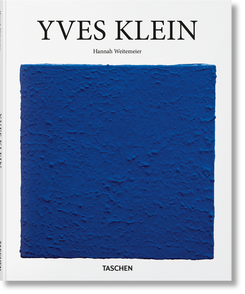 Yves Klein (Basic Art) book cover by Hannah Weitemeier