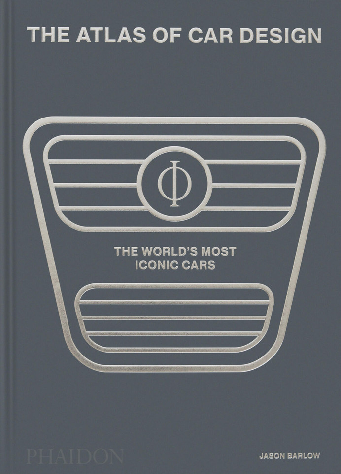The Atlas of Car Design: The World's Most Iconic Cars book cover by Jason Barlow