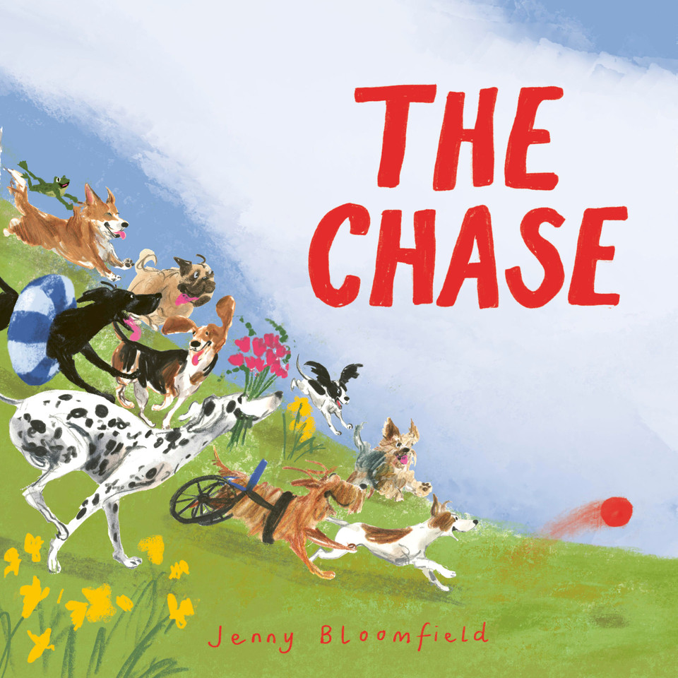 The Chase book cover by Jenny Bloomfield