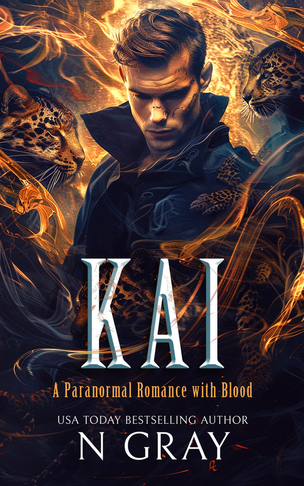 Kai: A paranormal romance with blood! (Shifter Days, Vampire Nights & Demons in between #8) book cover by N Gray