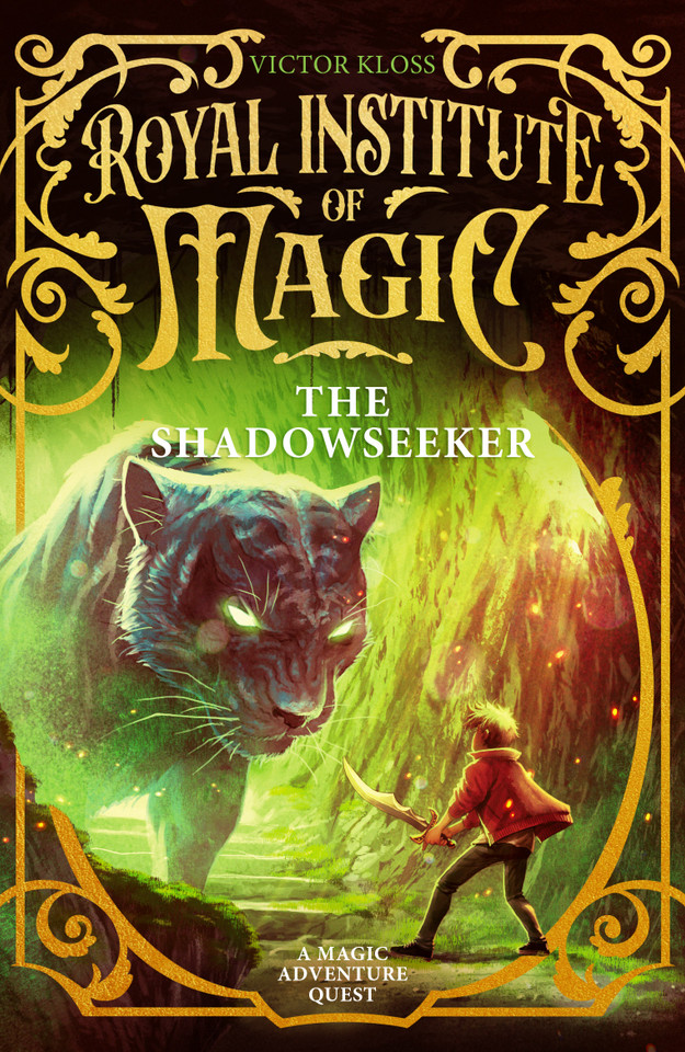 The Shadowseeker (Royal Institute of Magic #2) book cover by Victor Kloss