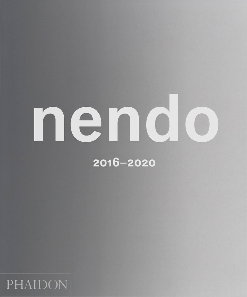 nendo: 2016-2020 book cover by nendo