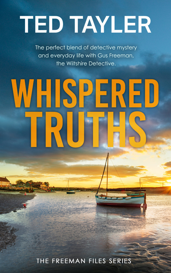 Whispered Truths: A Cold Case Murder Mystery Series book cover by Ted Tayler