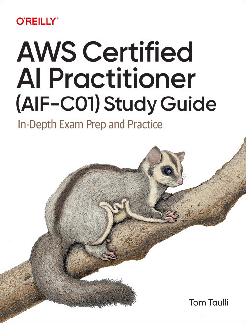 AWS Certified AI Practitioner (AIF-C01) Study Guide: In-Depth Exam Prep and Practice book cover by Tom Taulli