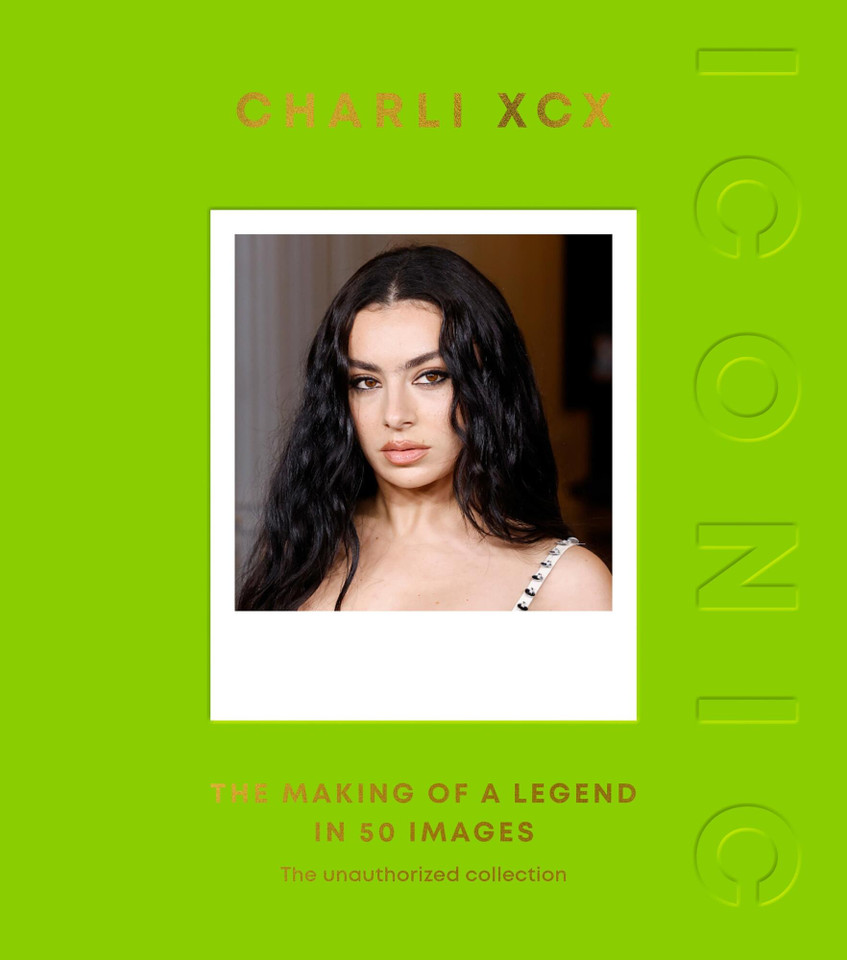 ICONIC: Charli XCX: The Making of a Legend in 50 Images book cover by Quadrille