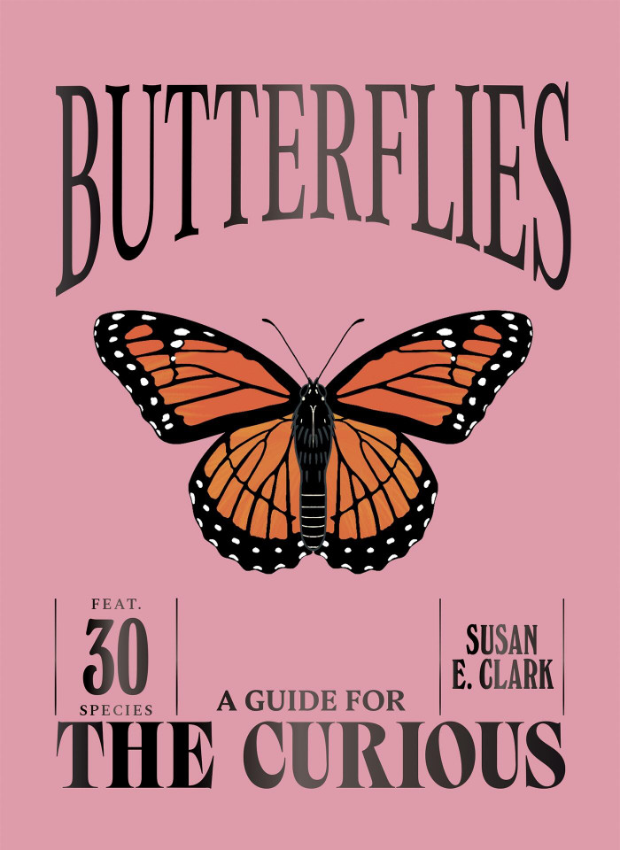 Butterflies (A Guide For the Curious) book cover by Susan E. Clark